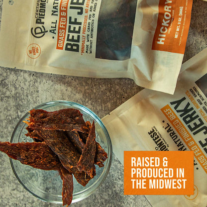 All-Natural Grass-Fed, Grass-Finished Beef Jerky