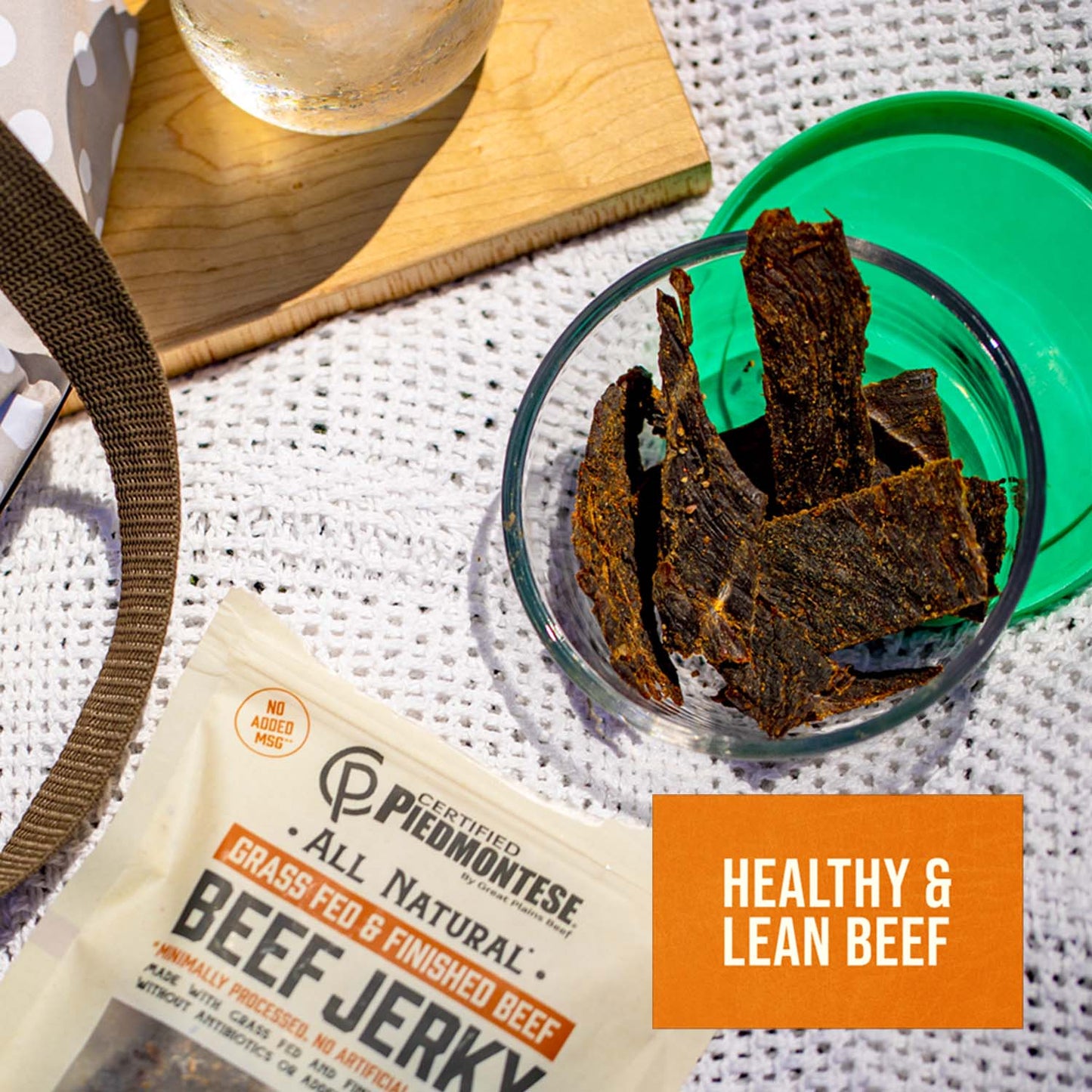 All-Natural Grass-Fed, Grass-Finished Beef Jerky