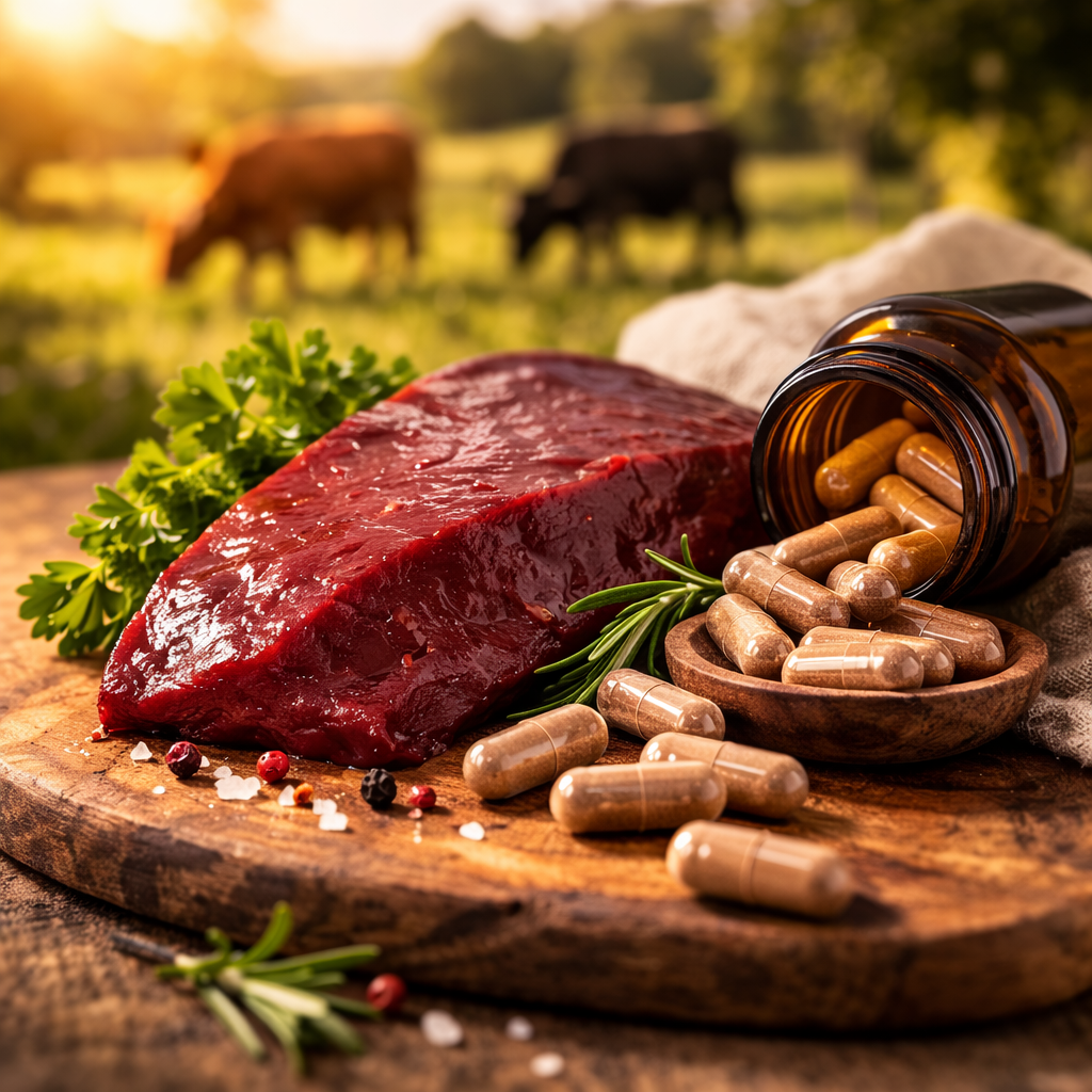 grass fed beef liver supplements for sale